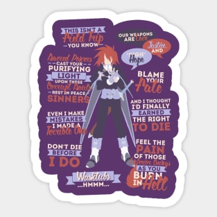 Kratos Aurion Quotes Sticker